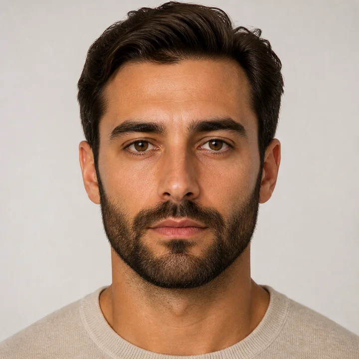 Corporate Beard front view