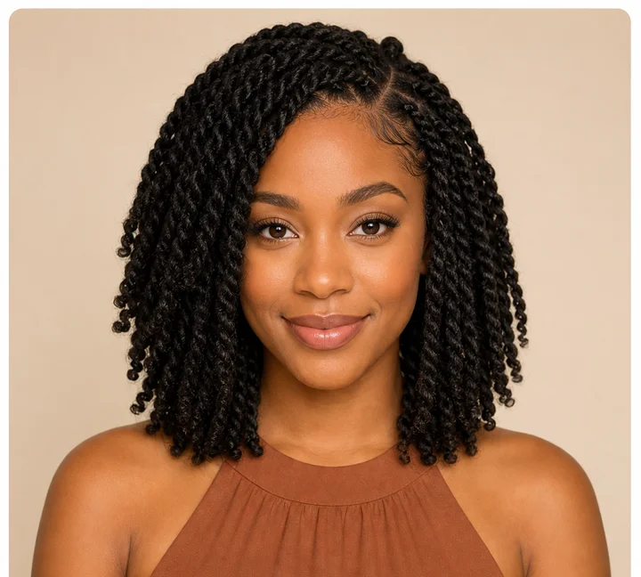 Medium Twists front view