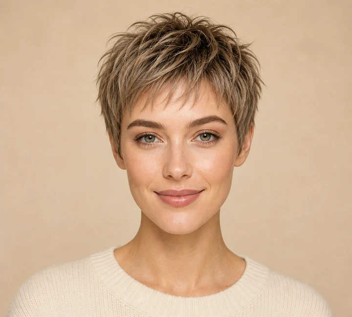 Textured Pixie front view