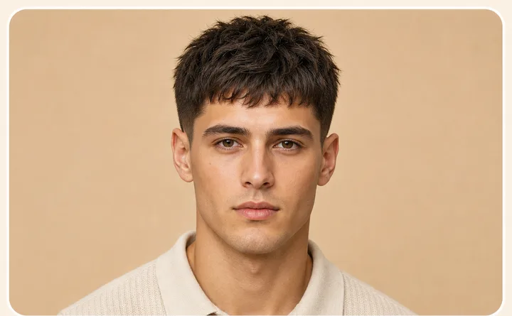 Textured Crop front view