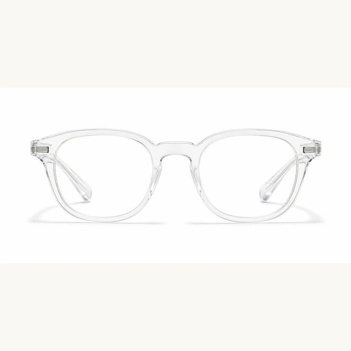 Clear Crystal Square front view