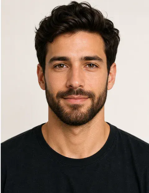 AI beard after example 3