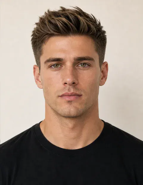 AI hairstyle after example 1